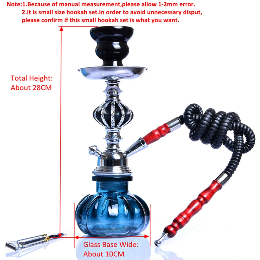 DEJAYA Portable Travel Hookah Small